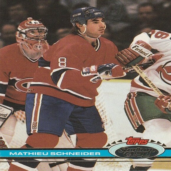 Mathieu Schneider Hockey Card Collection - Picture 3 of 3